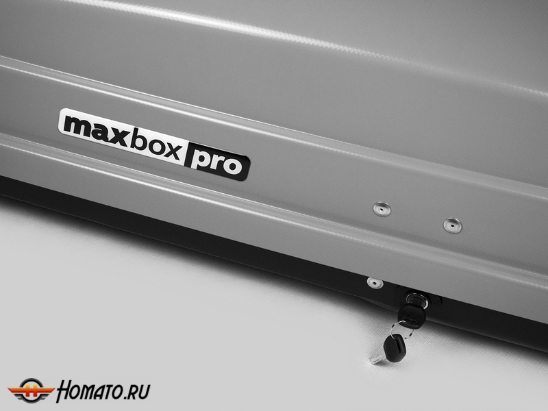 Автобокс MaxBox PRO 520 л | 196x80x43 см, двусторонний