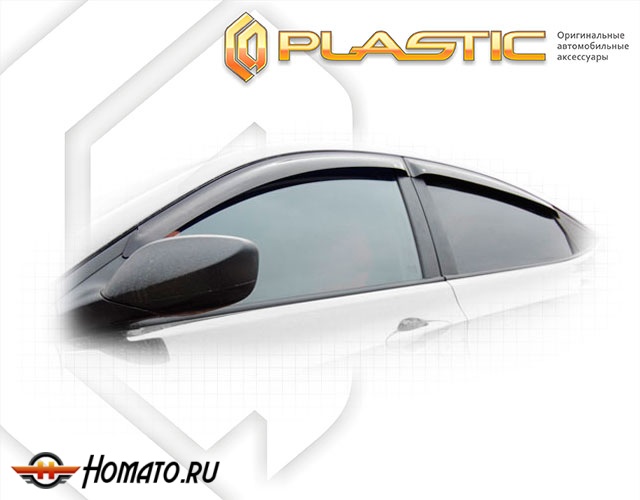 Дефлекторы ветровики Hyundai Solaris седан 2011-