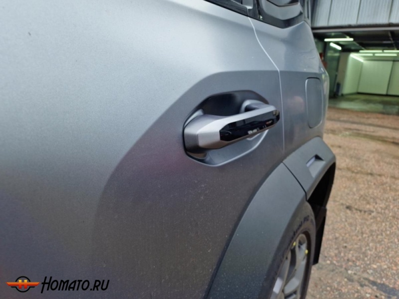 Накладки на ручки дверей для Джетур Т2 | 5 штук, декор