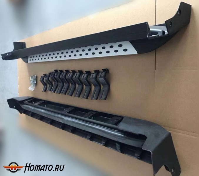 Пороги для Ниссан Х-Трейл Т32 2015+/2019+