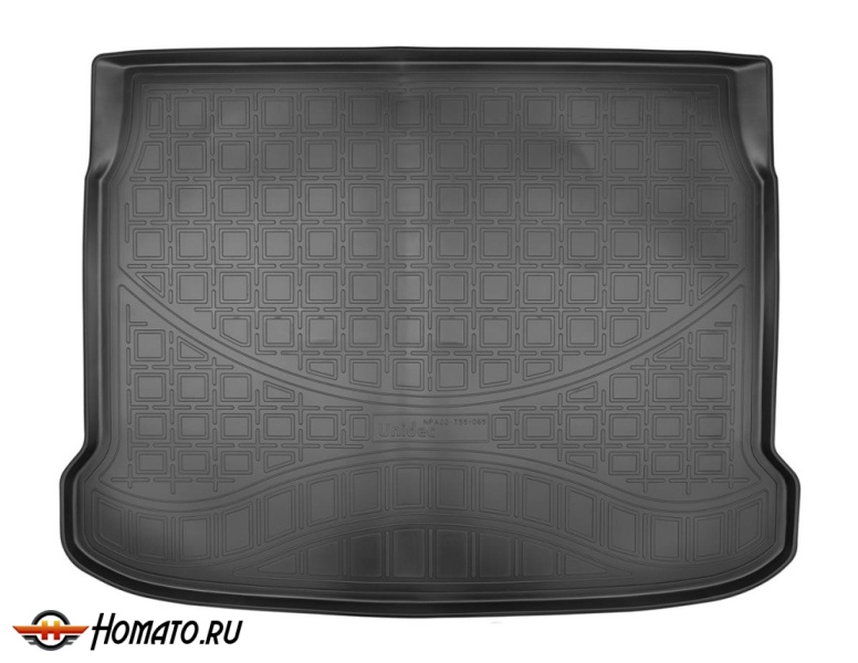 Коврик в багажник Мазда 3 2019+ хэтчбек | черный, Norplast