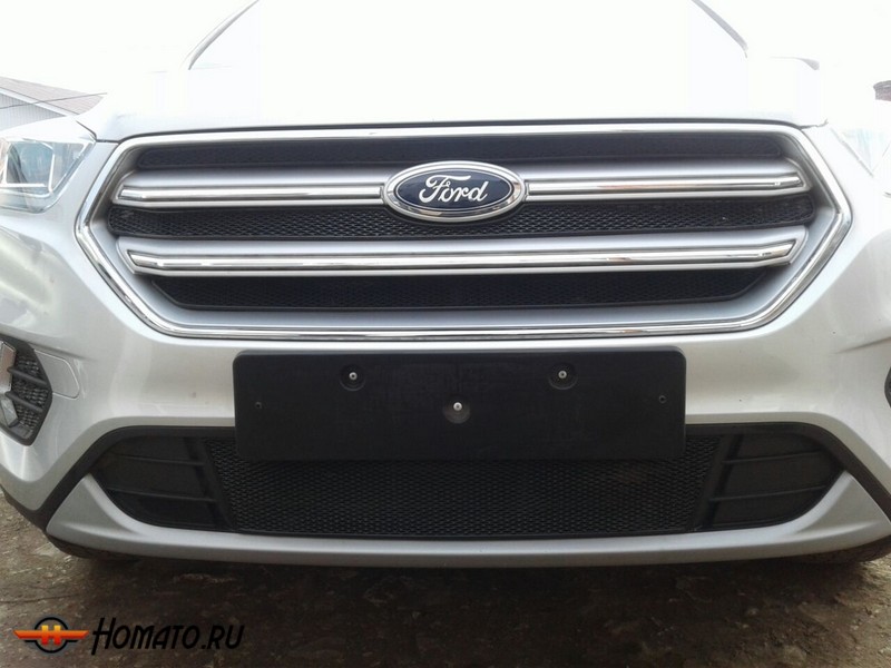 Защита радиатора для Ford Kuga (2017+) рестайл | Премиум