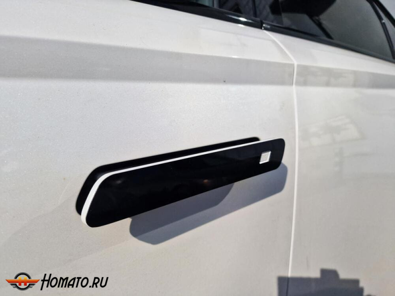 Накладки на ручки дверей для Haval F7 2 2024+ | 4 штуки, декор