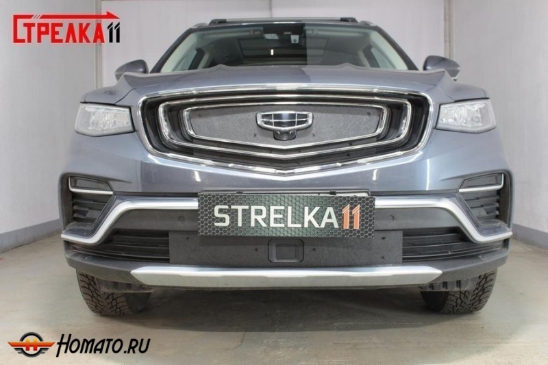 Зимняя защита радиатора Belgee X70 | на стяжках