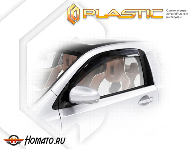 Дефлекторы ветровики Toyota iQ 2008- (KGJ10)