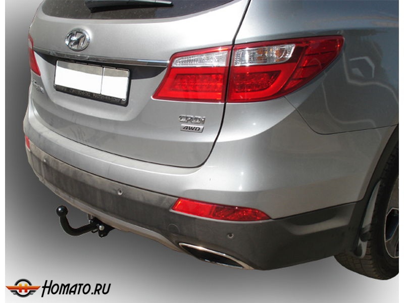 Фаркоп HYUNDAI SANTA FE (DM) 2012-2018 | шар A | Лидер Плюс | H224-A