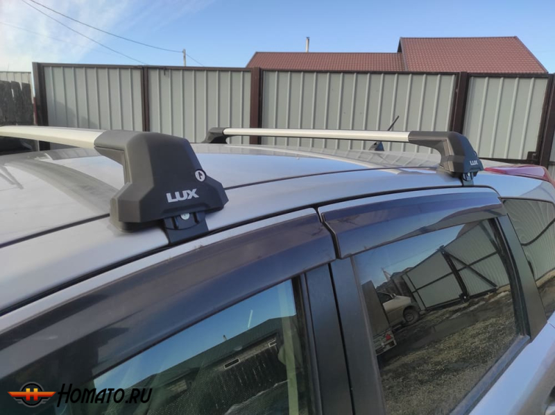 Багажник на крышу Nissan Sunny B14/B15 и Nissan Bluebird Sylphy G10 | за дверной проем | LUX СITY