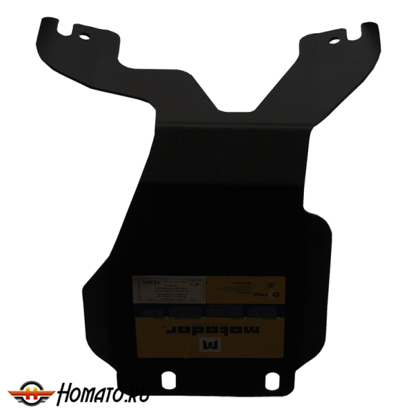 Защита картера Subaru Forester 2008-2013 | задний дифференциал, 3 мм, сталь | MOTODOR | 12201