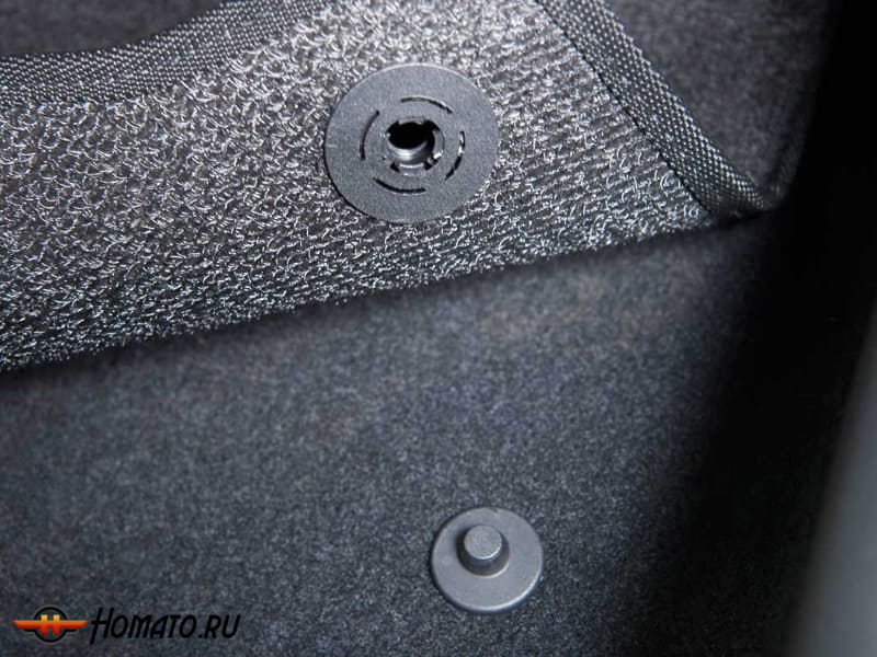 Коврики Foton Tunland G9 | Люкс, ворсовые, черные, Seintex