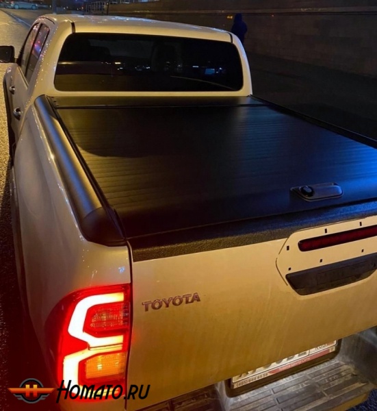 Крышка кузова Toyota Hilux 8 2015+/2020+ | ROLL-A, роллета черная
