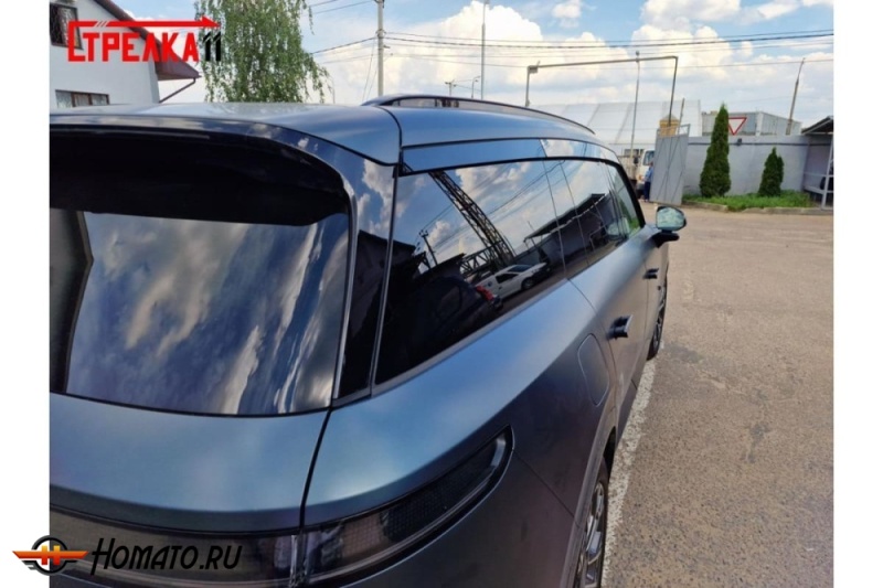 Дефлекторы Lynk Co 900 | из 6 частей, премиум, плоские, 2D