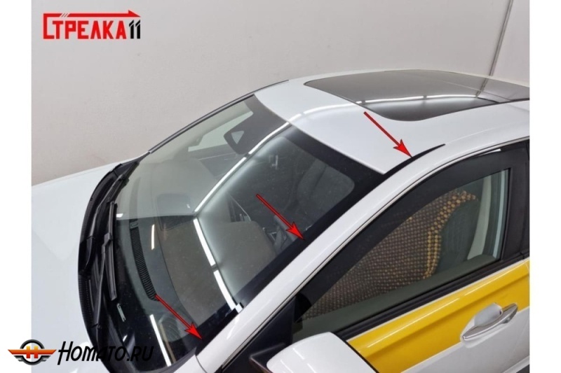 Премиум водостоки дефлекторы лобового стекла Dongfeng Shine Max