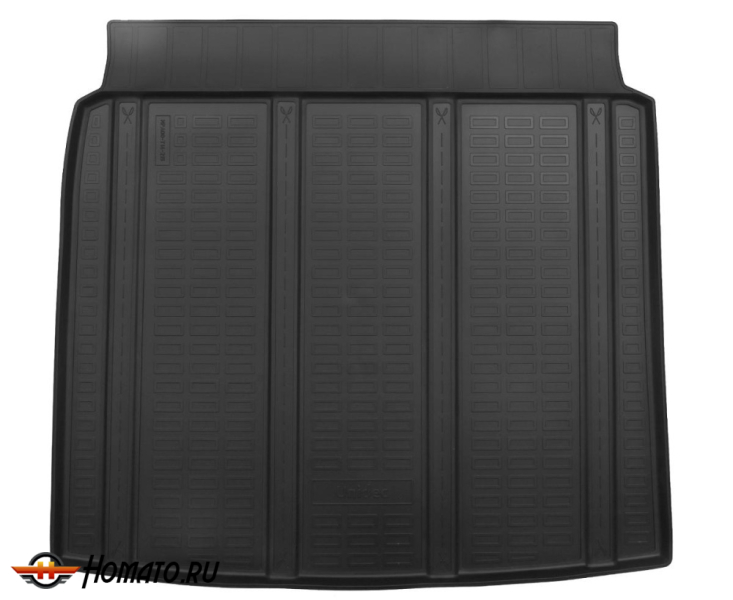 Коврик в багажник Ситроен С5 Х 2021+ | черный, Norplast