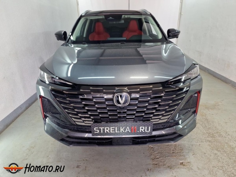 Накладки на фары для Changan CS55 Plus 2022+ | 2 штуки, декор