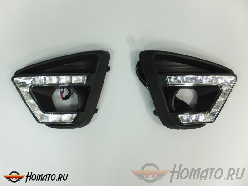 Штатные светодиодные дневные ходовые огни (ДХО) для Mazda CX-5 2015+ | комлект