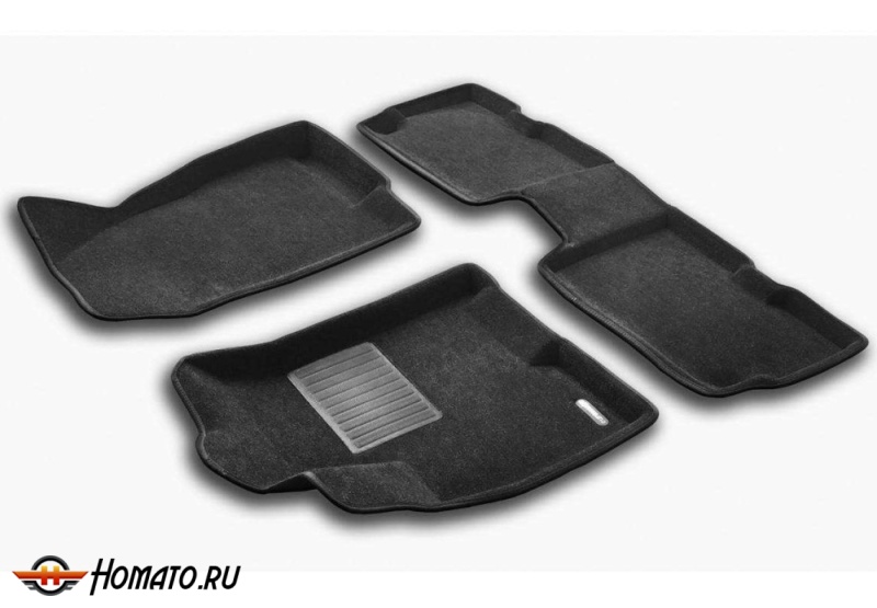3D коврики для Chery Tiggo 8 Pro Max 2024+ | BUSINESS: 4 слоя