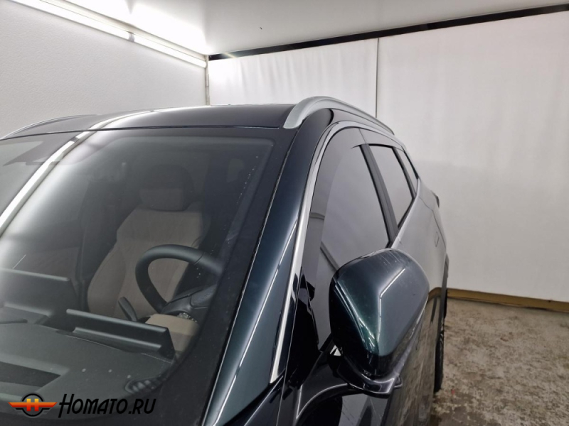 Дефлекторы Тенет Т8 | из 6 частей, премиум, плоские, 2D