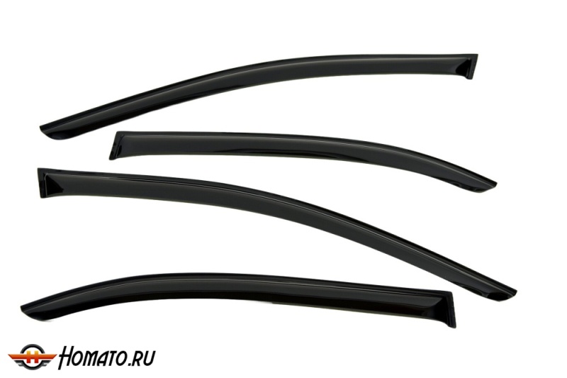 Дефлекторы на окна VOLKSWAGEN POLO VI (2020+) лифтбек