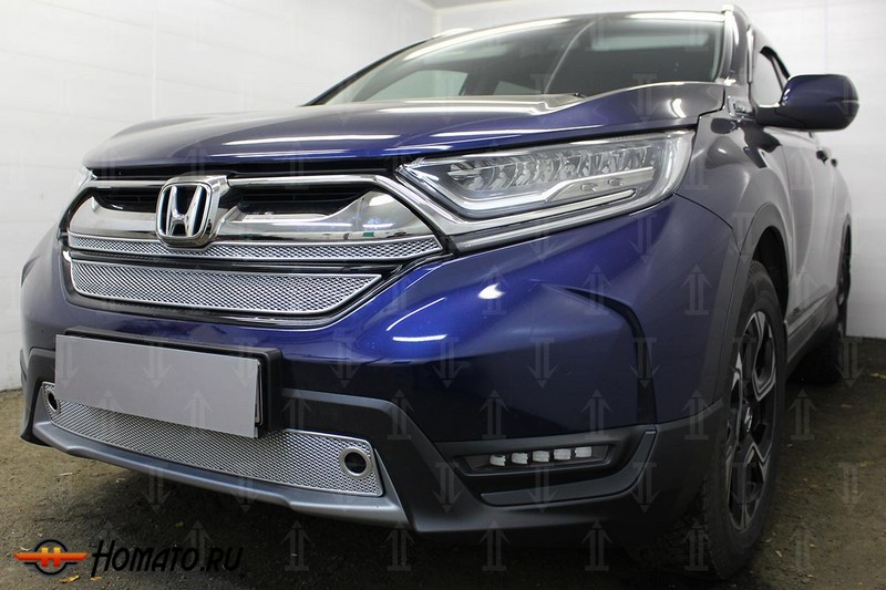 Защита радиатора для Honda CR-V 5 2017+ | Премиум