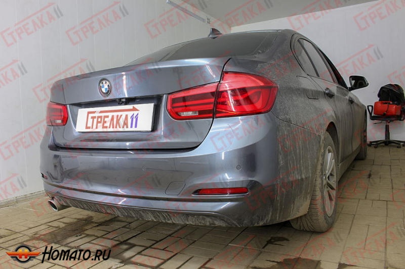 Защита задней камеры BMW 3 F30 2015-2019 рестайл
