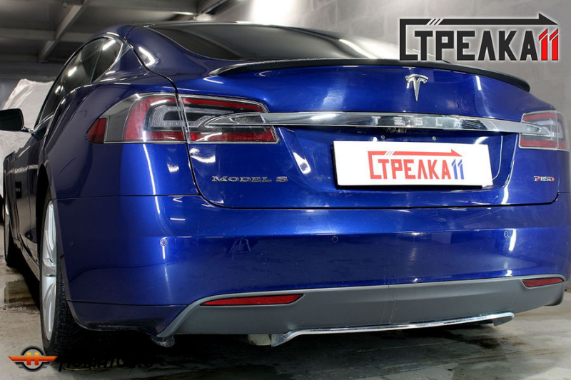 Защита задней камеры TESLA MODEL S 2012-2016 дорестайл