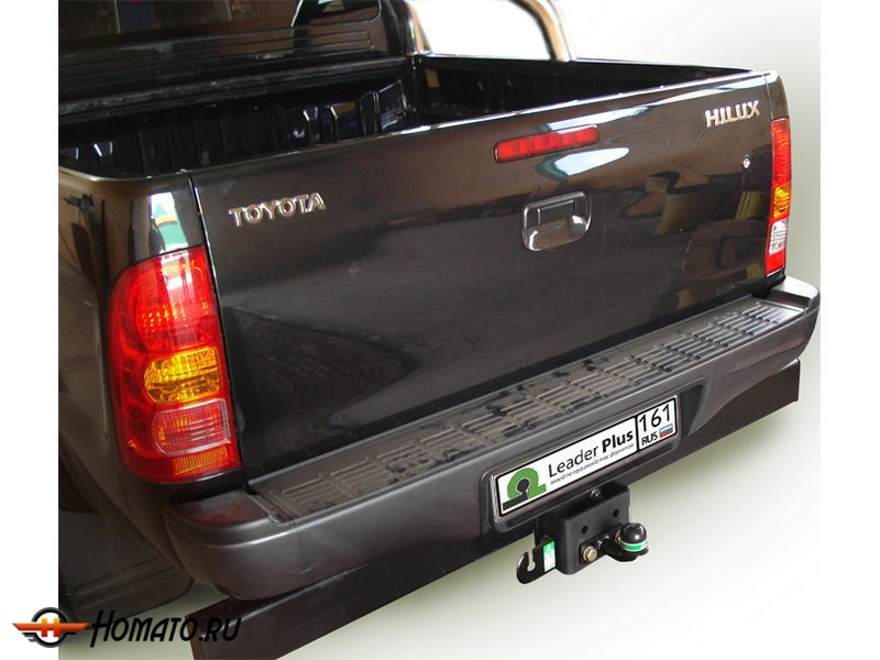 Фаркоп TOYOTA HILUX 7 2008-2015 (4WD) с задним силовым бампером | шар FC | Лидер Плюс | T114-FC