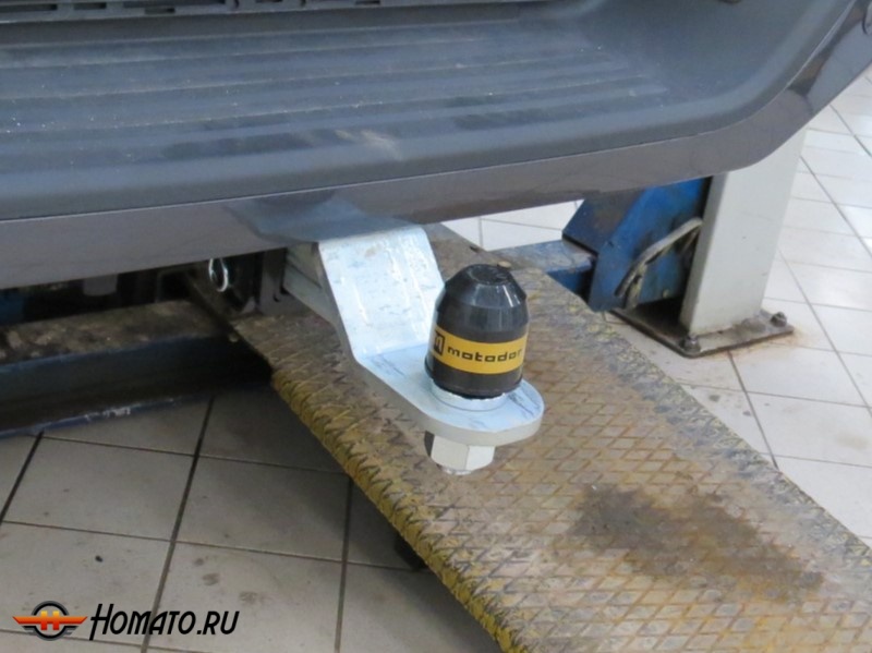Фаркоп Foton Tunland G7 2024- | шар E - быстросъемный под квадрат, нагрузка 100/2000 | MOTODOR | 97502-E