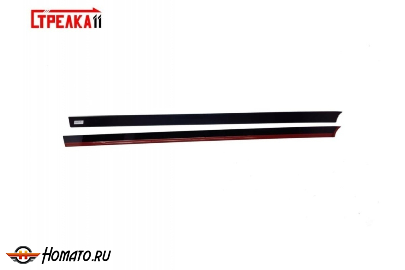 Премиум водостоки дефлекторы лобового стекла Geely Coolray 2019-2023+ дорестайл