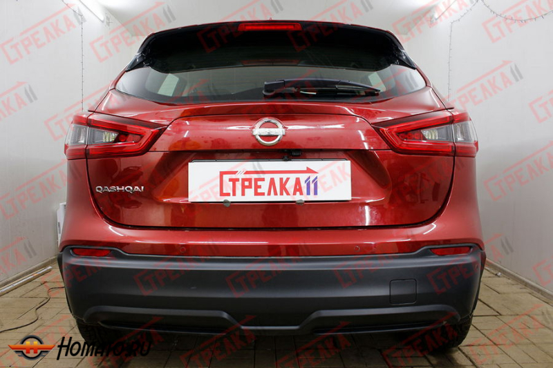 Защита задней камеры NISSAN QASHQAI (J11) 2020-2024 (рестайлинг)