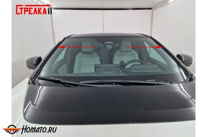 Премиум водостоки дефлекторы лобового стекла Toyota bZ 2025+
