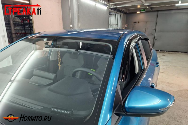 Премиум водостоки дефлекторы лобового стекла Belgee S50