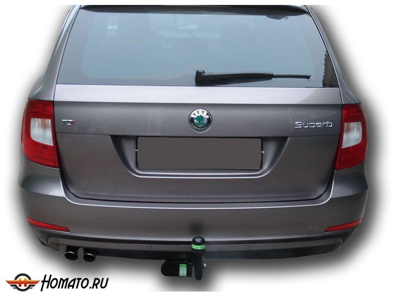 Фаркоп SKODA SUPERB 2 (3T5) универсал 2009-2015 | шар A | Лидер Плюс | S106-A