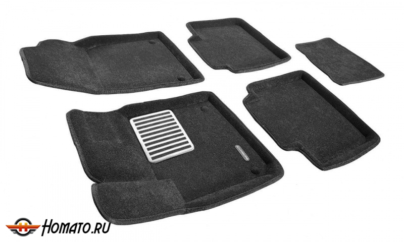 3D коврики для Volga K50 | LUX: 5 слоев