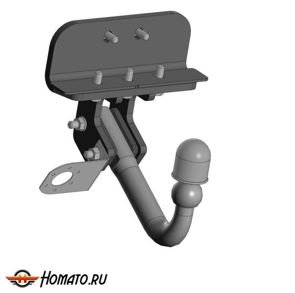 ТСУ фаркоп TOYOTA Land Cruiser J300 2021- | шар A | условно-съемный | ORIS | 3004-A