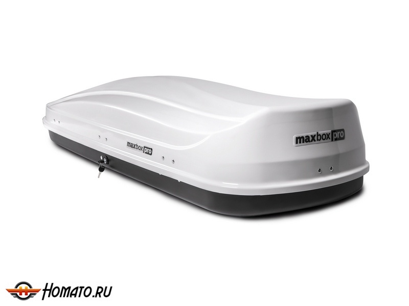 Автобокс MaxBox PRO 520 л | 196x80x43 см, двусторонний