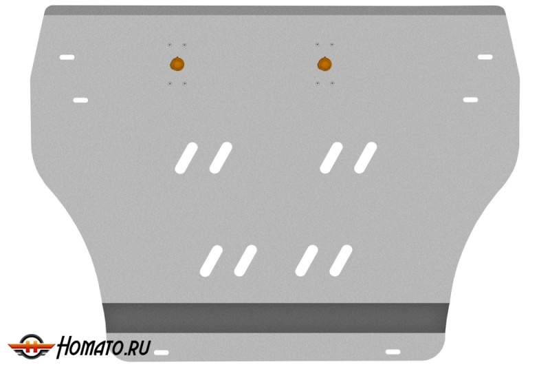 Защита заднего электромотора для ZEEKR 001 (24-) электро, AT, 4WD / алюминий 3 мм | NLZ