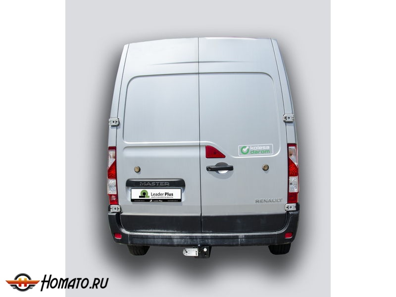 Фаркоп RENAULT MASTER 2010- (фургон без ступеньки) | шар F - кованый | Лидер Плюс | R121-F