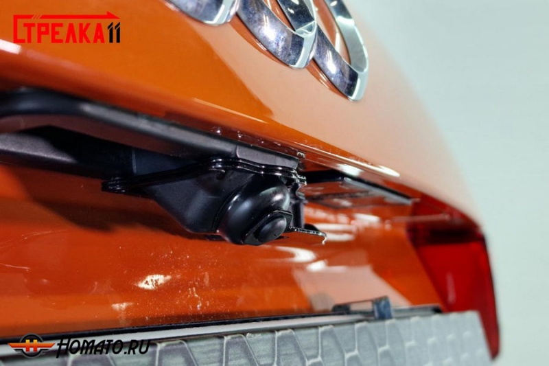 Защита задней камеры Audi Q3 (F3) 2019+