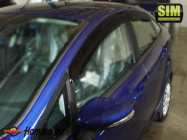 Дефлекторы Ford Fiesta седан 2010- | SIM