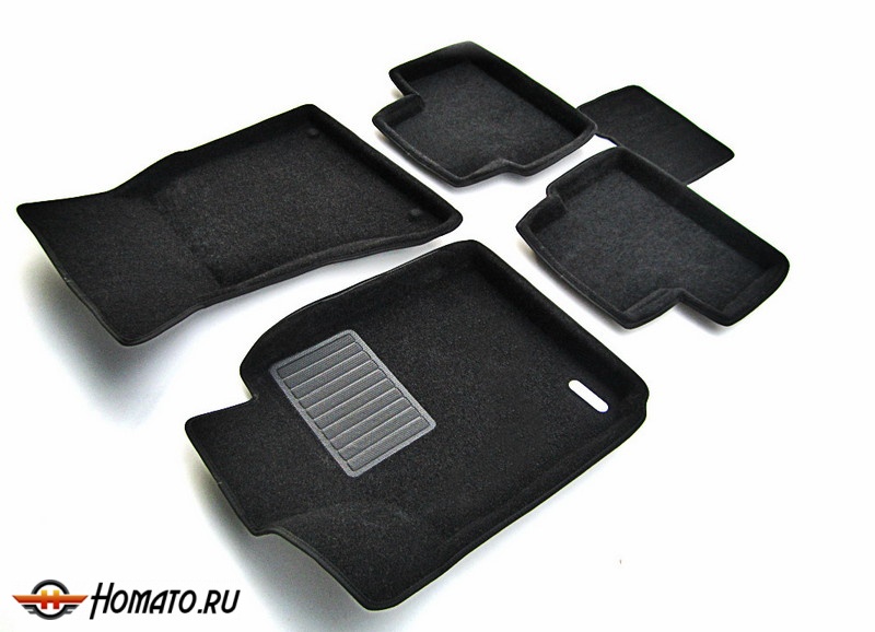 3D коврики для Lada Priora 2007+ | BUSINESS: 4 слоя