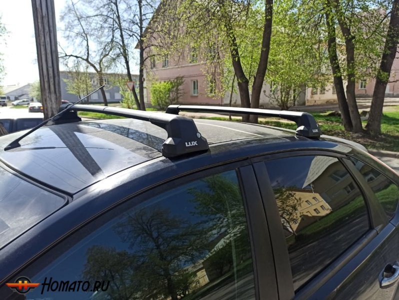 Багажник на крышу Mercedes B-class (W246) 2012-2018 | в штатное место | LUX СITY
