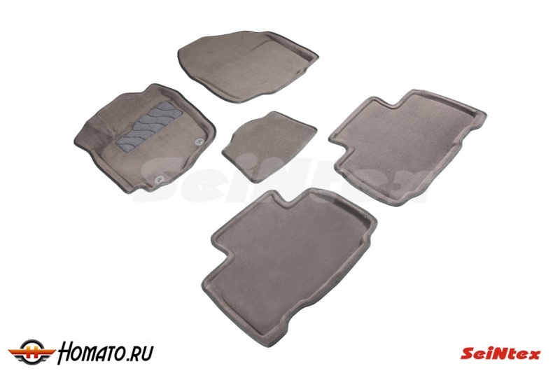 3D коврики Toyota Rav 4 IV 2012-2019 | Премиум | Seintex