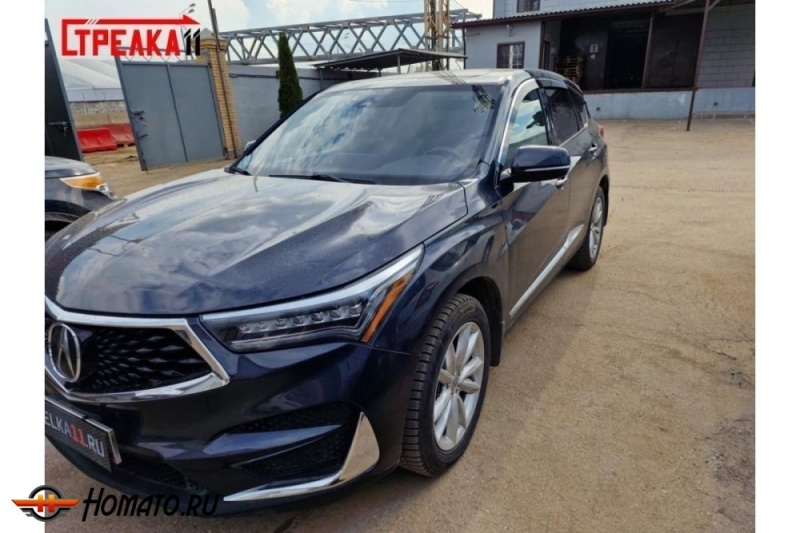 Дефлекторы Acura RDX 3 2018+/2021+ | премиум, плоские, 2D