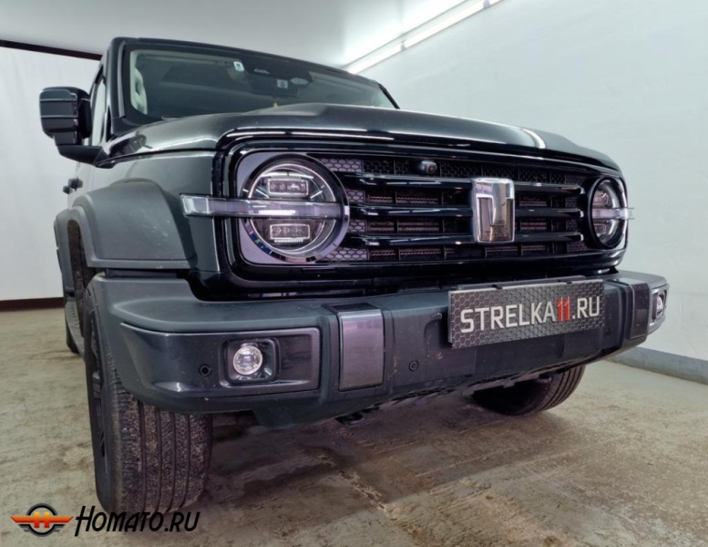 Накладки на фары для Танк 300 | 2 штуки, кольца