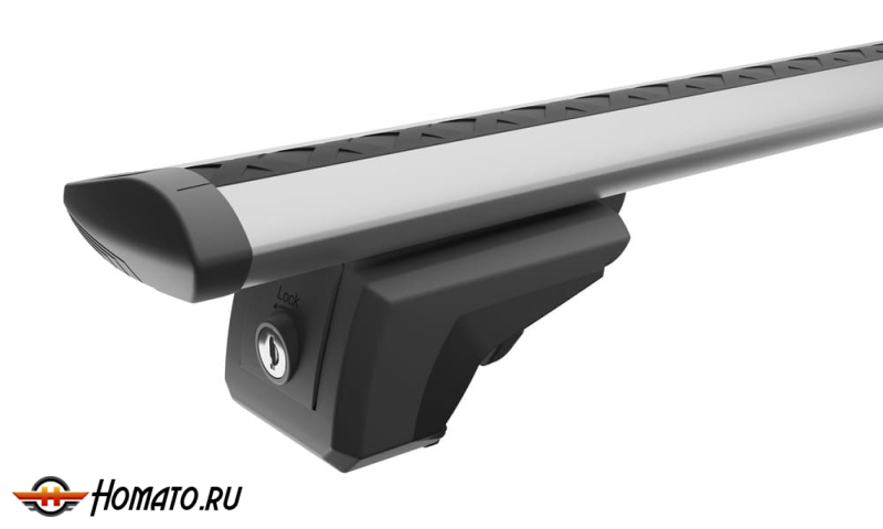 LUX ТРЭК-1 | Багажник на классические рейлинги | 120 см