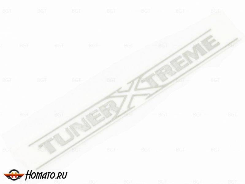 Шильд "TunerXtrme" Универсальный, Самоклеящийся, 1 шт. «80mm*8mm»