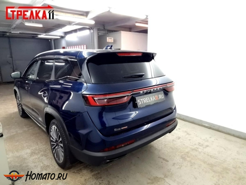 Накладки на задние боковые хром элементы для Соуист С09 | 2 штуки, декор