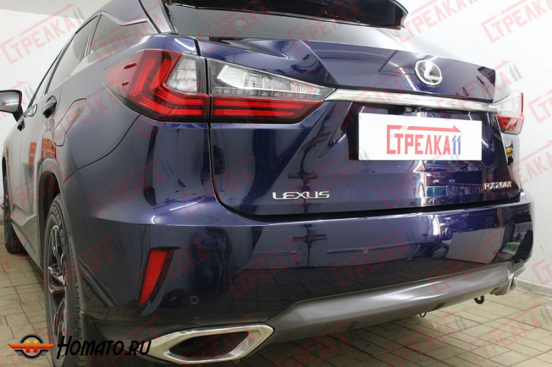Защита задней камеры Lexus RX 4 200t 2016-2017 дорестайл
