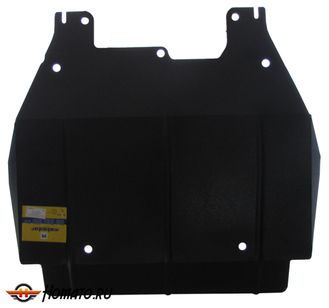 Защита картера Peugeot 407 2004-2008 | двигатель + КПП, 2 мм, сталь | MOTODOR | 01607