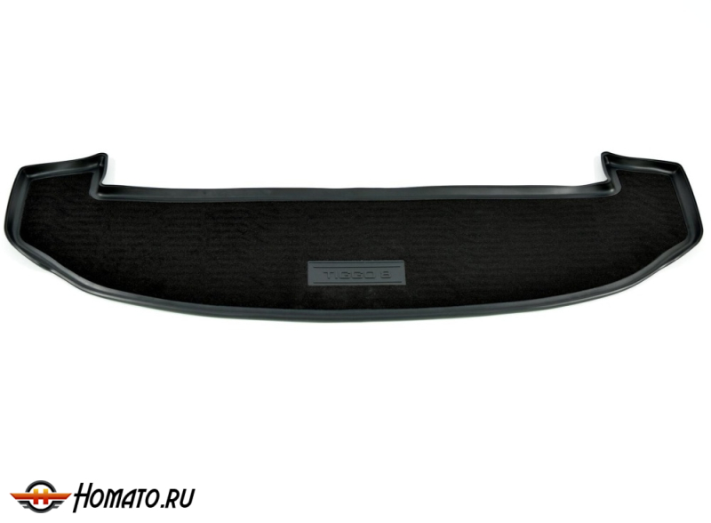 Коврик в багажник Chery Tiggo 8 Pro 2021 / Tiggo 8 Pro MAX (разложенный 3 ряд) | комбинированный: ворс + полиуретан, Norplast